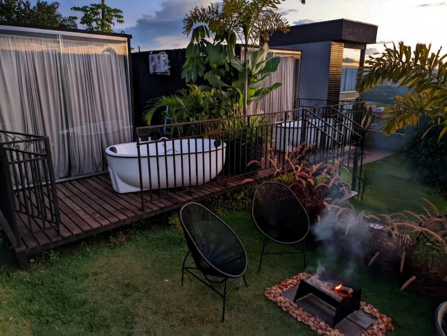 Tiny House Paraiso Minicasas Com Hidromassagem 포우소알레그레 외부 사진