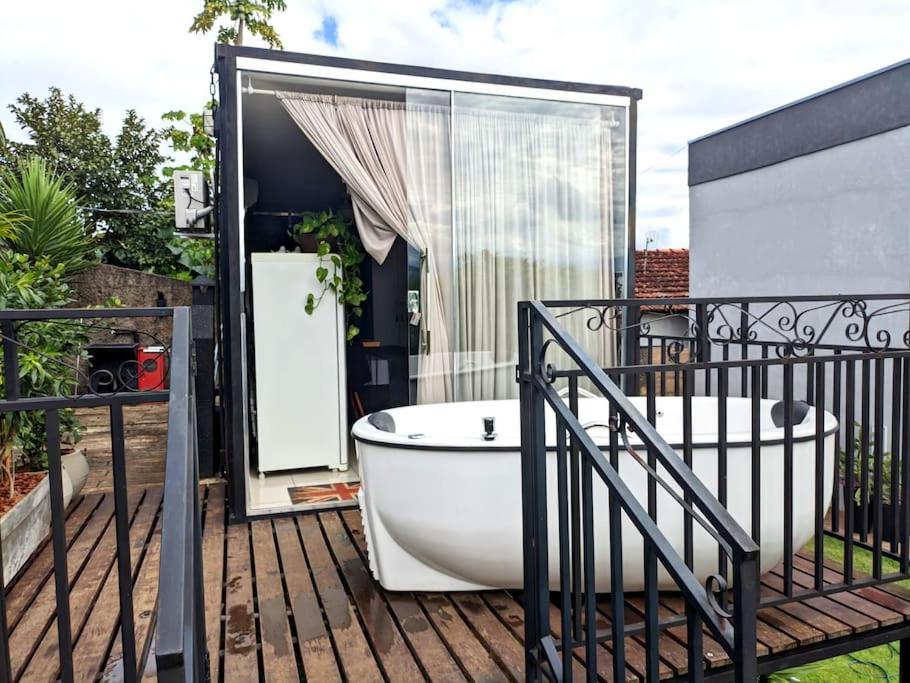 Tiny House Paraiso Minicasas Com Hidromassagem 포우소알레그레 외부 사진