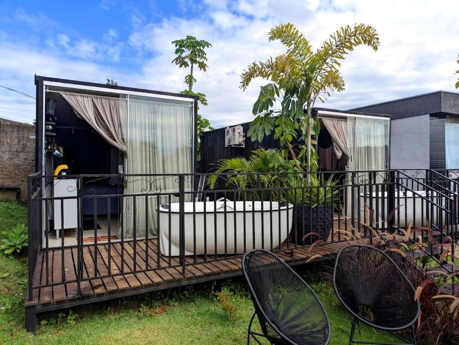 Tiny House Paraiso Minicasas Com Hidromassagem 포우소알레그레 외부 사진